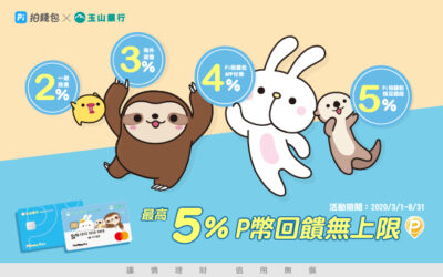 Pi 拍錢包信用卡/拍兔Debit卡專屬回饋 🎉 最高享5%P幣回饋無上限 | 好康再加碼 精采生活與你為伍🤳