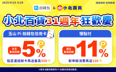 小北百貨🎊31週年慶優惠全攻略 最高贈11%